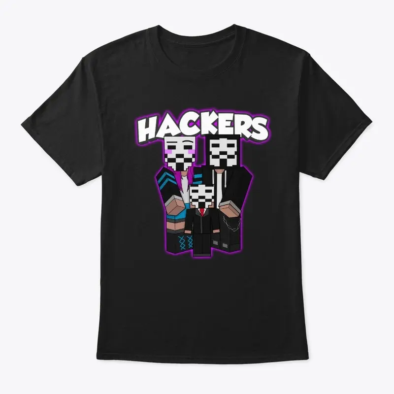 Hackers Classic T-shirt Magenta Glow